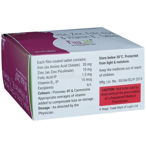 faa 20mg tablet 15's